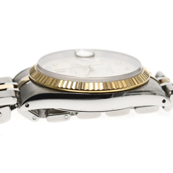TUDOR Prince Date Day YG2 tone 10P diamond cal.2834-2 Men's Watch - Picture 6 of 8